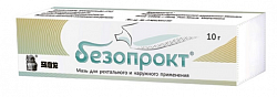 Купить безопрокт, мазь для ректального и наружного применения, туба 10г в Богородске
