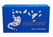 Купить некспра, капсулы кишечнорастворимые 20 мг, 28 шт в Богородске