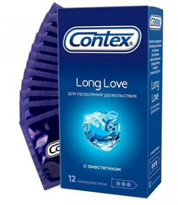 Купить contex (контекс) презервативы long love продлевающие 12шт в Богородске