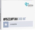 Купить ирбесартан, таблетки 300мг, 28 шт в Богородске