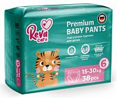 Купить reva care (рева кеа) подгузники-трусики для детей премиум, размер 6 (15-30кг), 38шт в Богородске