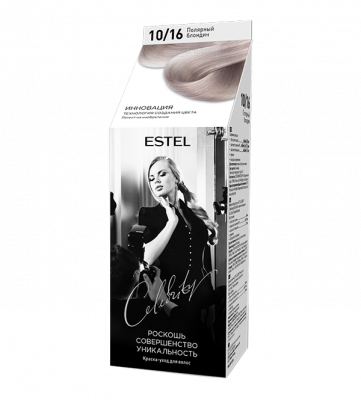 Купить estel (эстель) краска-уход для волос celebrity тон 10/16 полярный блондин в Богородске