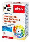 Купить doppelherz activ (доппельгерц) витамины для больных диабетом, таблетки 30 шт бад в Богородске