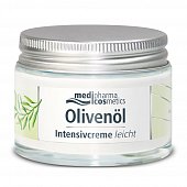 Купить медифарма косметик (medipharma cosmetics) olivenol крем для лица интенсив легкий, 50мл в Богородске