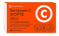 Купить витамин с форте 450 мг алтайвитамины, капсулы 60шт бад в Богородске