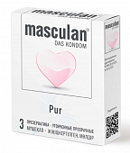 Купить masculan pur (маскулан пур) презервативы утонченные прозрачные, 3шт в Богородске