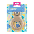 Купить lubby (лабби) прорезыватель зайка на круге с 4 месяцев, 32070 в Богородске