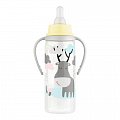 Lubby (Лабби) бутылочка с ручками силиконовая соска, с рождения, 250мл