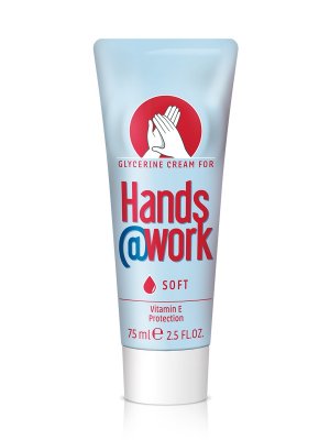 Купить хэндс энд вёк (hands@work) софт крем для защиты чувствительной кожи рук, 75мл в Богородске
