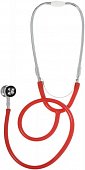 Купить стетоскоп amrus (амрус) 04-ам507 медицинский двухсторонний педиатрический, красный в Богородске