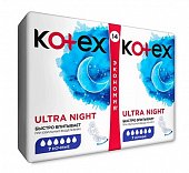 Купить kotex ultra (котекс) прокладки ультра ночные 14шт в Богородске