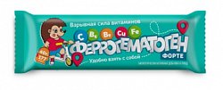 Феррогематоген Форте, пастилки жевательные плитка 40г БАД