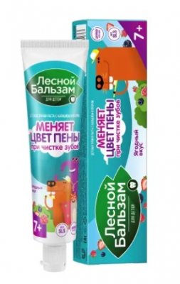 Купить лесной бальзам зубная паста детская 7+, 50мл в Богородске
