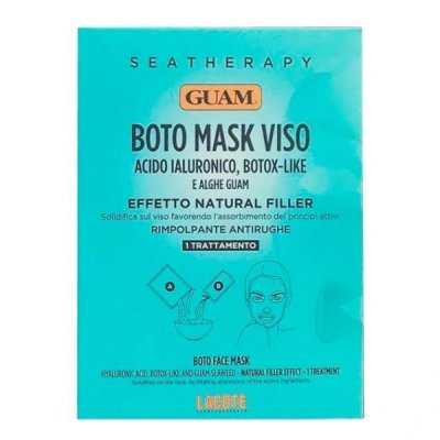 Купить гуам (guam seatherapy) маска для лица с гиалуроновой кислотой и водорослями, 3 шт в Богородске