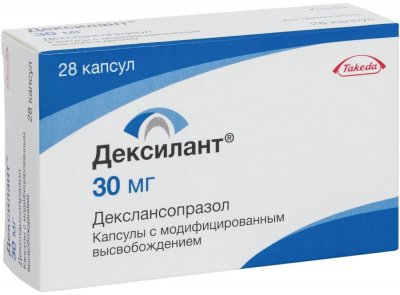 Купить дексилант, капсулы с модифицированным высвобождением 30мг, 28 шт в Богородске
