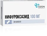 Купить нифуроксазид, капсулы 100мг, 30 шт в Богородске