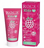 Рокс (R.O.C.S) зубная паста для детей Kids Малиновый Смузи, 45г