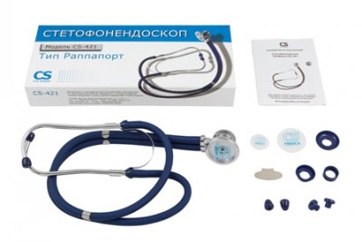 Купить стетофонендоскоп cs medica cs-421, синий в Богородске