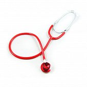 Купить стетоскоп amrus (амрус) 04-ам300 медицинский односторонний, красный в Богородске