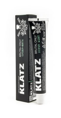 Купить klatz (клатц) зубная паста для мужчин супер-мята, 75мл в Богородске