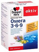 Купить doppelherz (доппельгерц) актив омега-3-6-9, капсулы 60 шт бад в Богородске