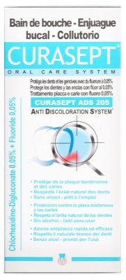 Купить курасепт (curasept) ополаскиватель хлоргексидин 0,05% 200мл ads 205 в Богородске