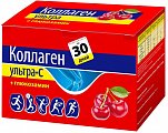 Купить коллаген ультра+с+глюкозамин, порошок с ароматом вишни пакет-саше массой 8 гр 30 шт. бад в Богородске