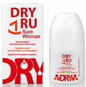 Купить драй ру (dry ru) sure woman антиперспирант для уверенных в себе женщин, 50мл в Богородске