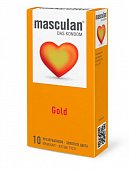 Купить masculan (маскулан) презервативы золотого цвета gold 10 шт в Богородске
