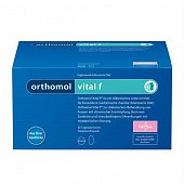 Купить orthomol vital f (ортомол витал ф), двойное саше (таблетка+капсула), 30 шт бад в Богородске
