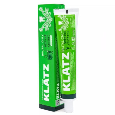 Купить klatz (клатц) зубная паста для мужчин жгучий абсент, 75мл в Богородске