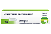 Купить стрептоцид, линимент для наружного применения 5%, 30г в Богородске