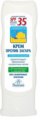 Купить флоресан (floresan) крем против загара отбеливающий, 125мл spf-35 в Богородске