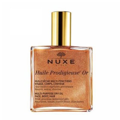 Купить nuxe prodigieuse (нюкс продижьёз) масло сухое мерцающее для лица, тела и волос 100 мл в Богородске