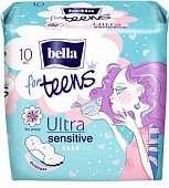 Купить белла (bella) прокладки for teens ultra sensitive супертонкие 10шт в Богородске