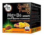 Купить smart fruits (смарт фрутс) mg+b6 смарт, пастилки жевательные 30шт бад в Богородске