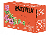 Купить перчатки matrix смотровые виниловые нестерильные неопудренные, размер s, 50 пар в Богородске