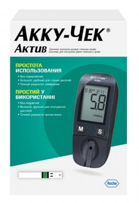 Купить глюкометр accu-chek active (акку-чек), комплект в Богородске