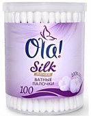 Купить ola! silk sense ватные палочки стакан, 100шт в Богородске