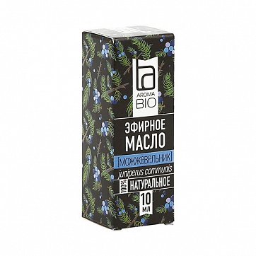 Масло эфирное можжевельник AromaBio (АромаБио), 10мл