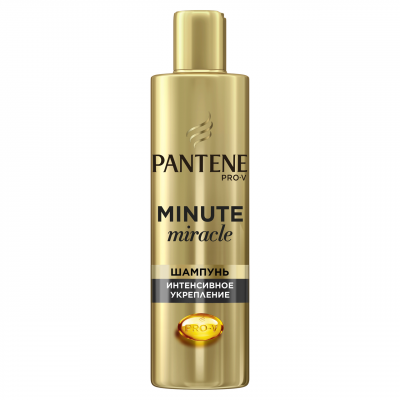 Купить pantene pro-v (пантин) шампунь minute miracle мицелярный интенсивное укрепление волос, 270 мл в Богородске