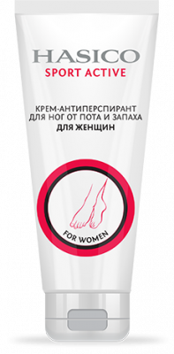Купить hasico (хасико) спорт актив крем-антиперспирант для ног для женщин 75мл в Богородске