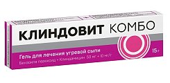 Купить клиндовит комбо, гель для наружного применения 50мг+10мг/г 15г в Богородске