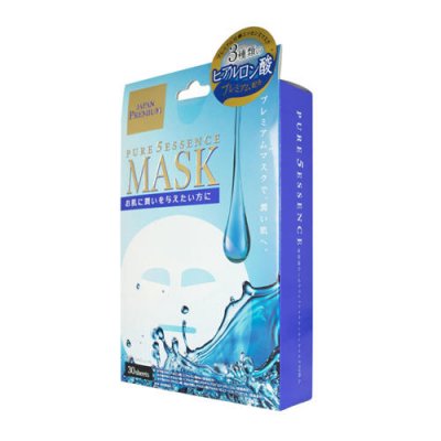 Купить japan gals (джапан галс) премиум маска для лица 3 вида гиалуроновая кислоты, 30 шт в Богородске