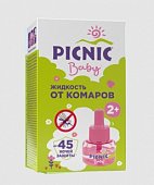 Купить пикник (picnic) baby жидкость от комаров 45 ночей, 30мл в Богородске