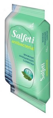 Купить salfeti (салфети) салфетки влажные антибактериальные 72шт в Богородске