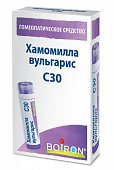 Купить хамомилла вульгарис с30, гомеопатический монокомпонентный препарат растительного происхождения, гранулы гомеопатические 4 гр  в Богородске