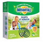 Купить mosquitall (москитолл) универсальная защита спирали от комаров, 10 шт  в Богородске