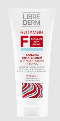 Купить librederm витамин f (либридерм) бальзам питательный для кожи головы и волос, 200мл в Богородске