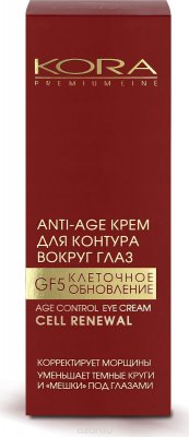 Купить kora (кора) премиум крем для контура глаз anti-age 25мл в Богородске